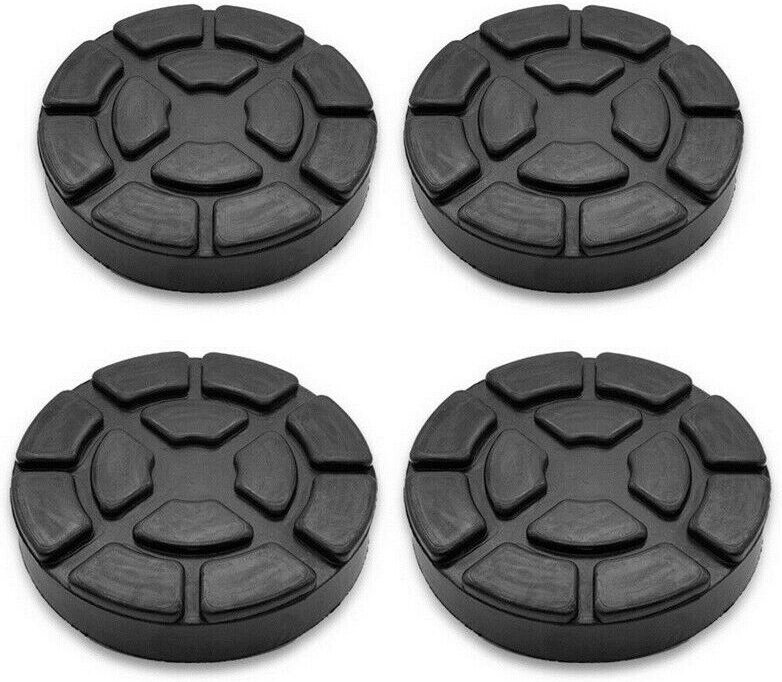 L&h-cfcahl - 4 x Gummiauflagen Gummiaufnahmen 123 mm für 110 mm Plattenheber Reparaturwerkzeuge, Hubtisch