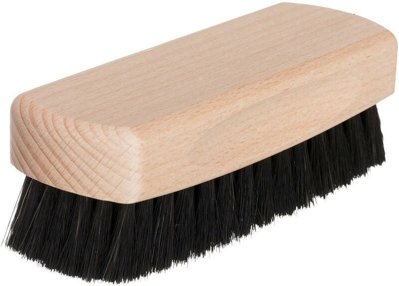 Schuh-Glanzbürste 12cm schw. Rosshaar - Redecker
