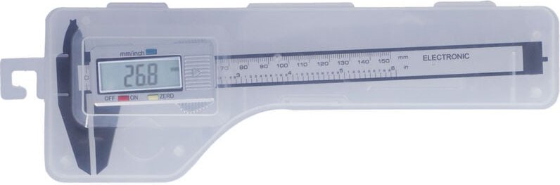 Digitaler Mikrometerschieber, praktisches und robustes, leichtes und handliches Messwerkzeug mit Aufbewahrungsbox für He...