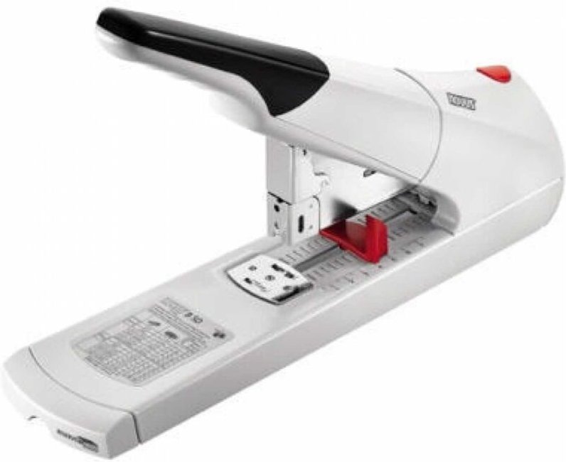 Blockheftgerät b 50 23/6 23/17 super fest/bypass 140 Bl. (80 g/m²) Metall/Kunststoff grau