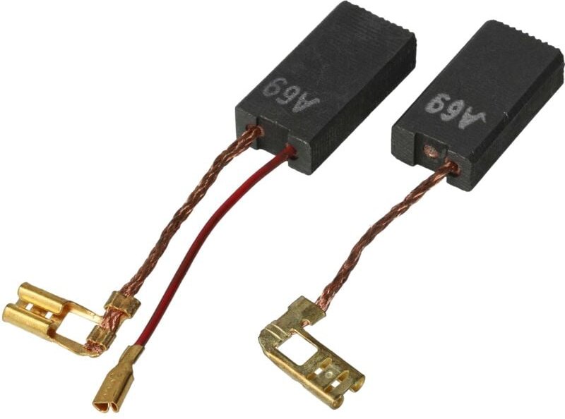 vhbw 2x Kohlebürste 6,2 x 12,5 x 24,8 mm kompatibel mit Bosch GBH 5-40 DE, GBH 5-40 DCE, GBH 24 VR, GBH 7-45 DE, GBH 7 E...