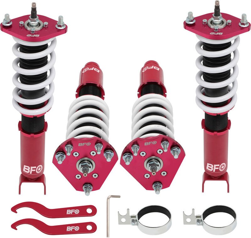 Gewindefahrwerk Sportfahrwerk Dämpfung einstellbar für Honda Prelude 1992-200124 Stufen Dmpfung einstellbar Gewindefahrw...