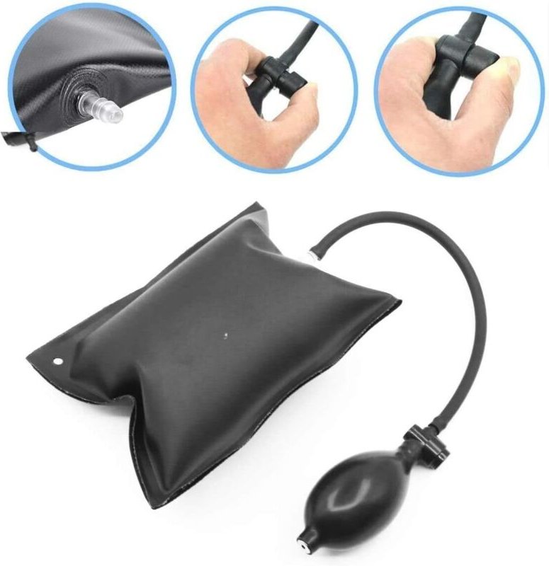 Hebekissen, 2-teilig. Aufblasbare Luftpumpenmatte. Luftkissen für Autoteile. Stütze für Türen, Fenster, Möbel, Kühlschra...