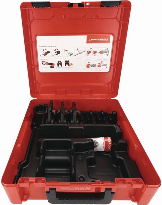 Pressbackenset ijaw 32 kN Nennweite 15-22-28 mm Typ sv Spezialstahl passend zu romax nano