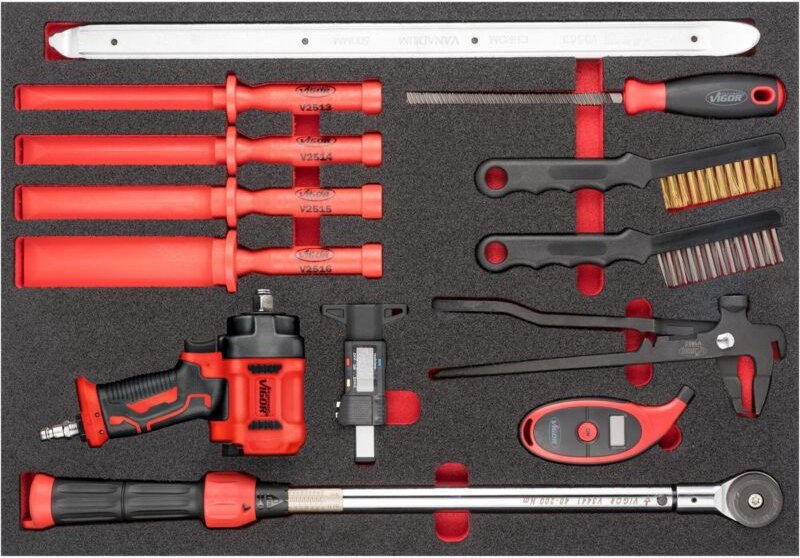 Räder / Reifen Werkzeug, Anzahl Werkzeuge: 13 - Vigor