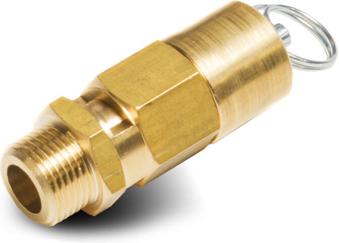 Aircraft Sicherheitsventil Kategorie IV CE 97/23 15 bar 3/4" AG, 24850 NI/min, 2507129