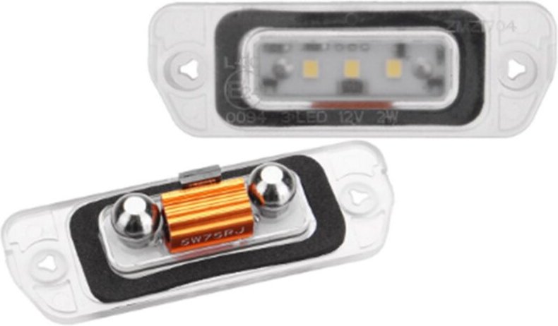 Kfz Kennzeichen Nummernschild Leuchte Led Nummern Schild Leuchte für AMG ML450 ML500 550 ML63 Kennzeichen Nummernschild ...