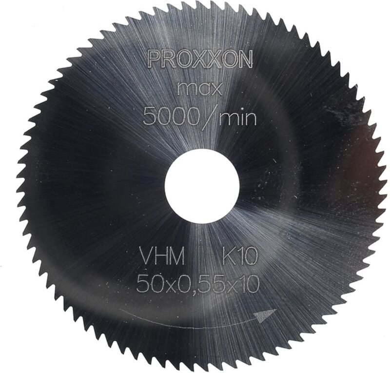 Proxxon - Kreissägeblatt, Hartmetall (Vollmaterial), 50 mm (80 Zähne) - 28011