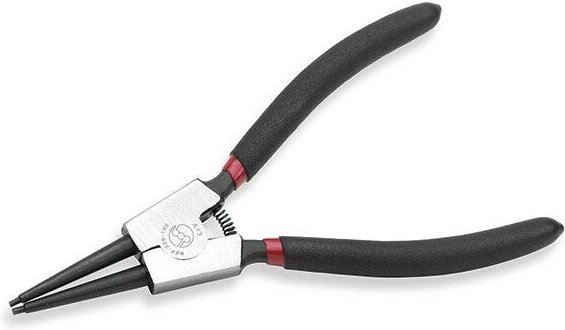 Zange, gerade, äußere Unterlegscheibe, CrV (155 mm) Dogher 220-155