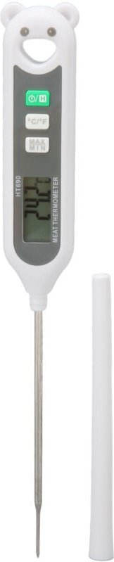 Digitales Fleischthermometer mit LCD-Anzeige, Sondentyp, elektronische Temperaturanzeige, 50–300 °C, HT690