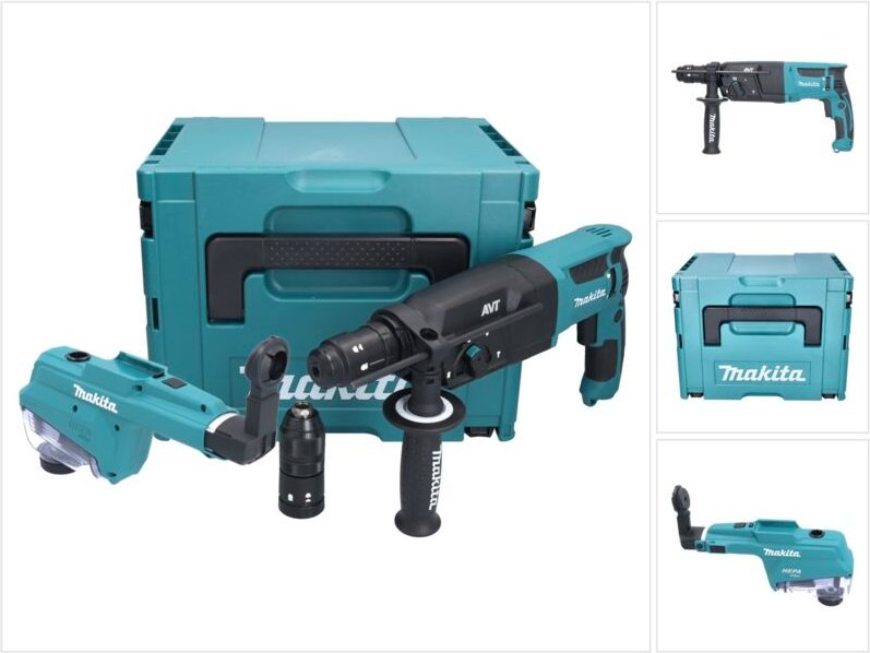 Makita - HR2653TJ Kombihammer für SDS-Plus 26 mm 800 w im makpac