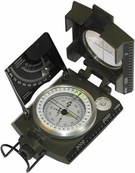 Kompass mit Neigungsmesser