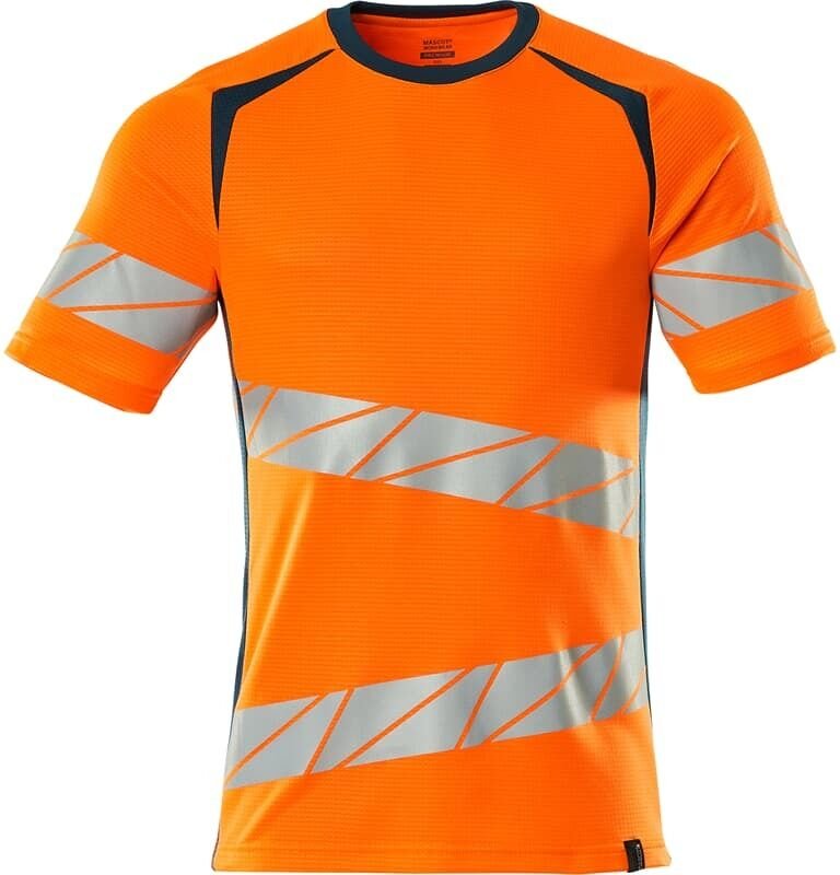Mascot Warnschutz Premium T-Shirt ACCELERATE SAFE 19082-771 Gr. XL hi-vis orange/dunkelpetroleum