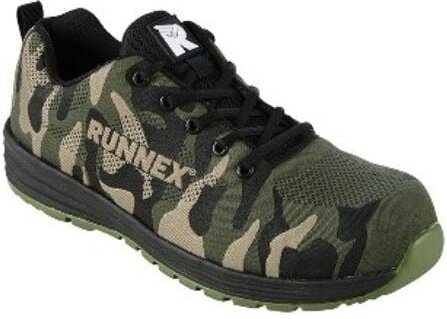 RUNNEX® S3-Sicherheitshalbschuhe SportStar oliv/schwarz/beige 5346 Gr. 40