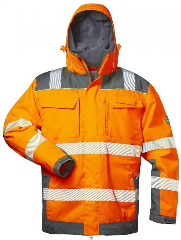 Gr .L (54/56) NIKLAS 2IN1 WARNSCHUTZJACKE ORANGE/GRAU orange NIKLAS 2IN1 HIG