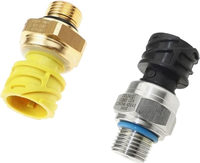 Tlily - 2Pcs 21634021 & 21634017 Öldruck Sensor für Lkw D12 D13 FH12 FM12 FH16