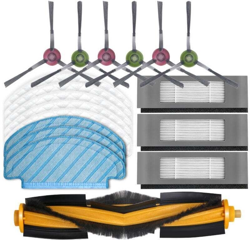 Brosse Rouleau Nettoyage Filtre Accessoires Compatible Aspirateur Robot T9 T8 T5