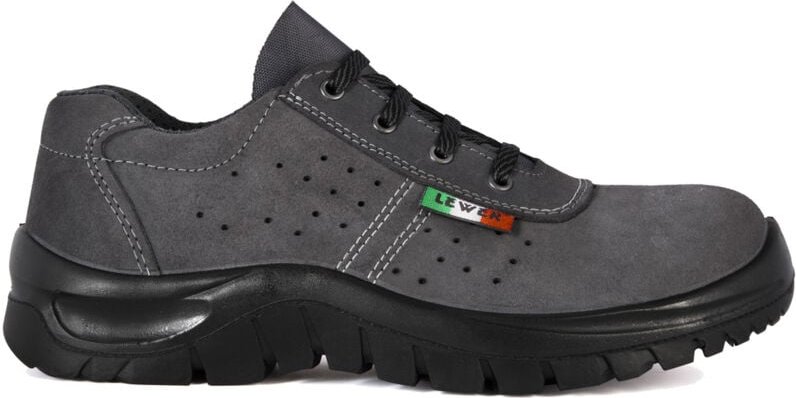 Lewer 3101 S1P SRC Sicherheitsschuhe - 42 EU - Dunkelgrau