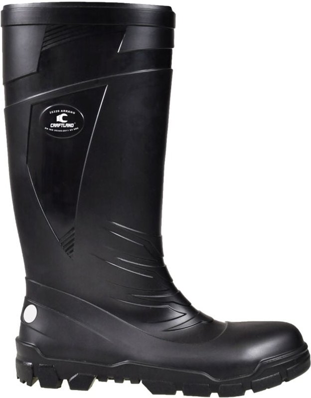 Gr .48 ARRANO PVC-STIEFEL schwarz ARRANO PVC-BOOT