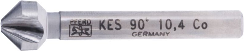 Pferd - hsse Co5 Kegel-und Entgratsenker 90° ø 10,4 mm Schaft-Ø 6 mm din 335 c