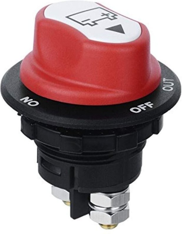 Batterietrennschalter, DC32V 100A Abnehmbarer Autobatterie-Druckknopfschalter Trennschalter Autobatterietrennschalter