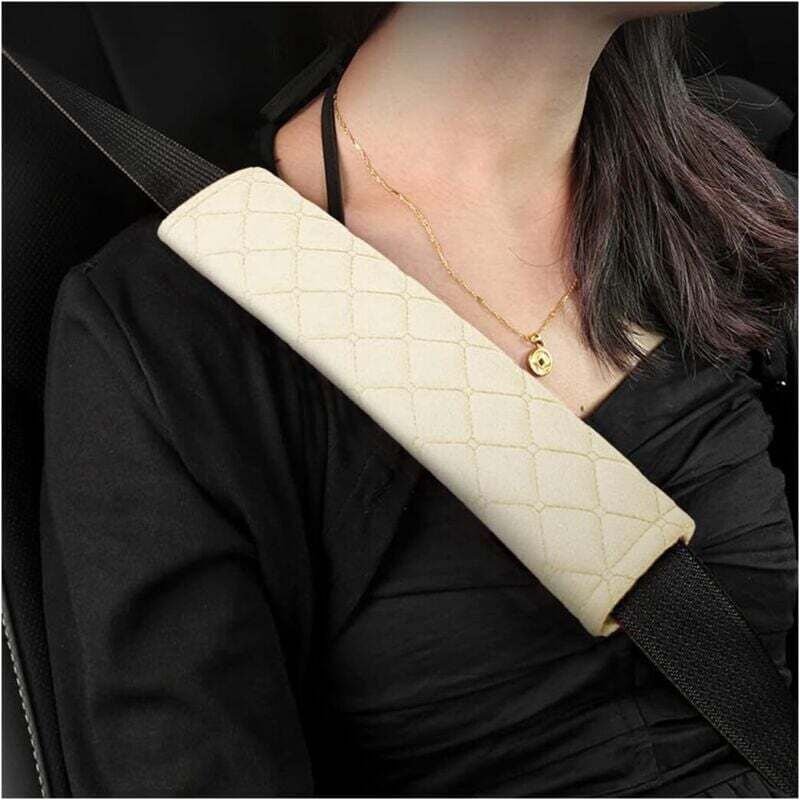 Autositzgurtschutz, 2 Stück weiche und bequeme Kissen für Sicherheitsgurte, kompatibel mit allen Autos, Sicherheitsgurts...