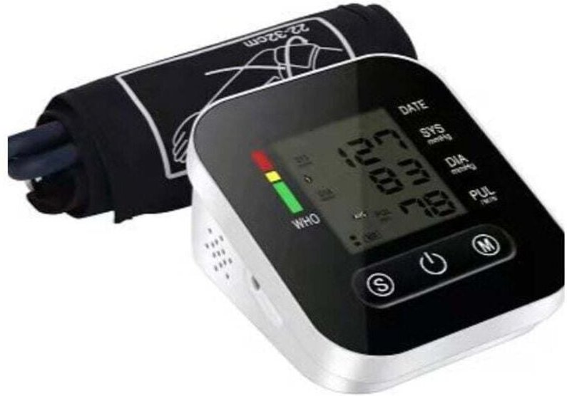 Tensiomètre électronique tensiomètre à domicile tensiomètre tensiomètre instrument de mesure de la pression artérielle t...