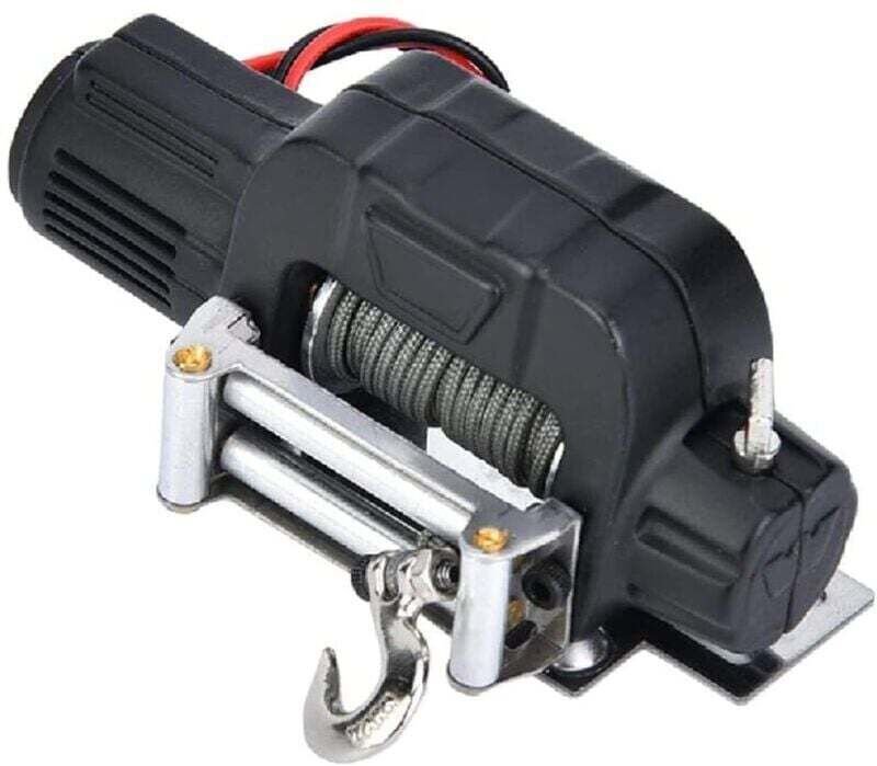 Simulierte Kletterwinde für Autos, drahtlose Fernbedienung, Fernbedienung, Maßstab 1:10