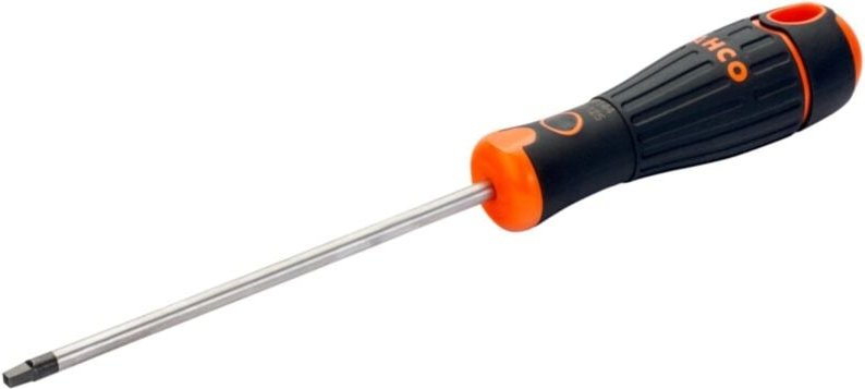 BahcoFIT Robertson Schraubendreher mit Gummigriff, Nr. 2 x 125 mm