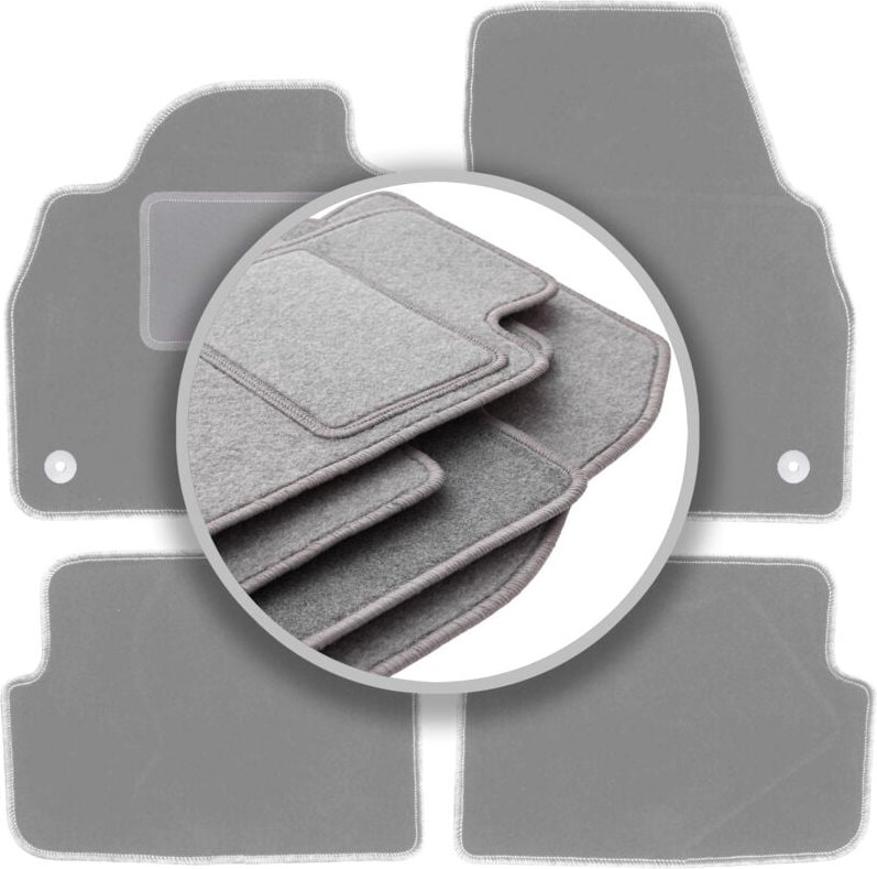 Graue Automatten für: Audi A1 II (GB) Fließheck (2018-)