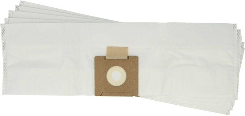 5x Staubbeutel kompatibel mit Sprintus ares Staubsauger - Mikrovlies, 59cm x 17,5cm Weiß - Vhbw