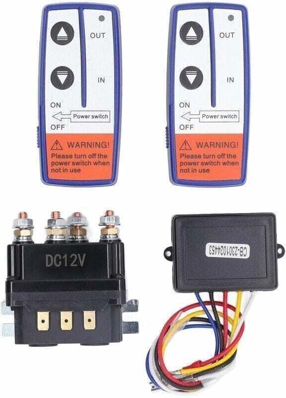 12V 250A Seilwindenrelais-Kit mit Fernbedienungsrelais-Schützschalter für Industriefahrzeuge