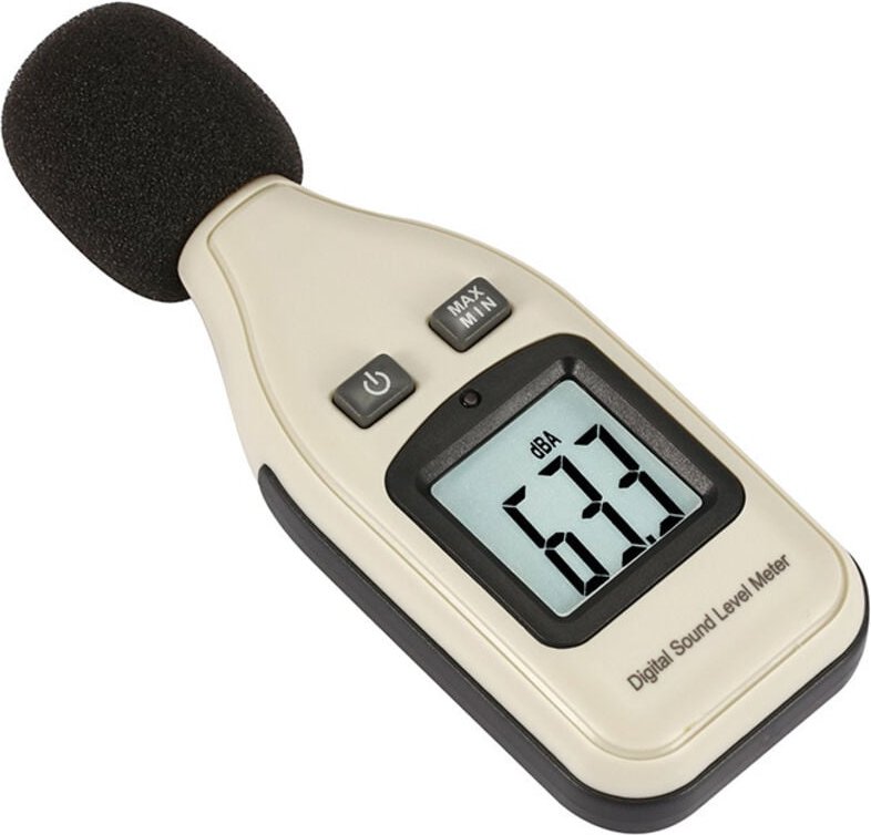 Thumbnail - Schallpegelmesser Kompaktes tragbares Dezibelmessgerät mit LCD-Bildschirm – Werkzeug zur Messung des Lärmpegels von