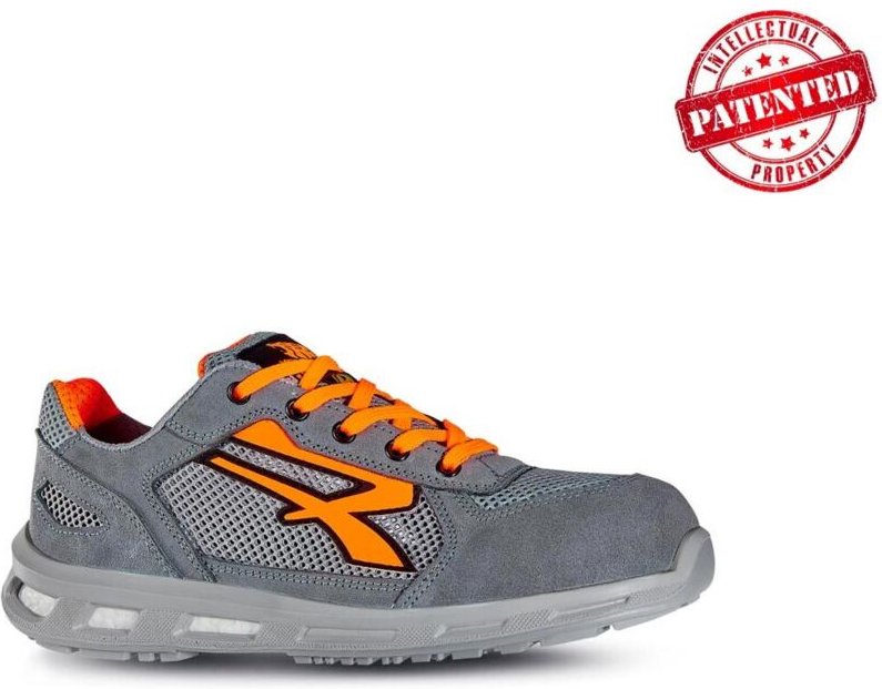 Sicherheitsschuhe niedrig ULTRA ESD S1P SRC - Grau/Orange 47