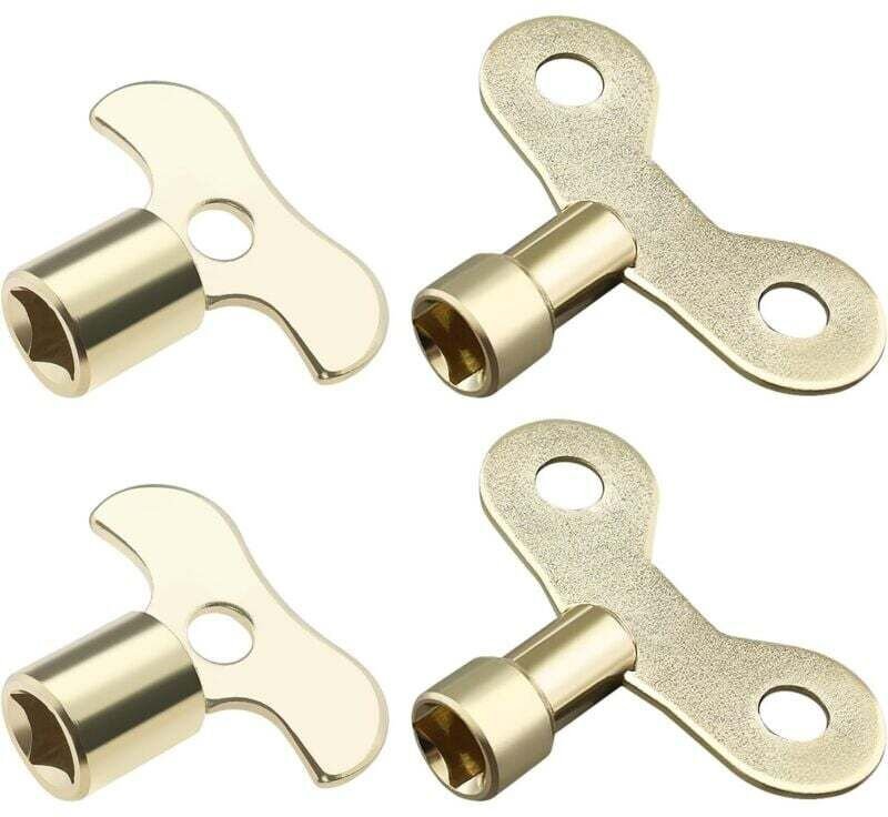 4 Pièces Clé Multifonction Robinet Vanne Radiateur 6mm 7mm Carrée Outil Plomberie