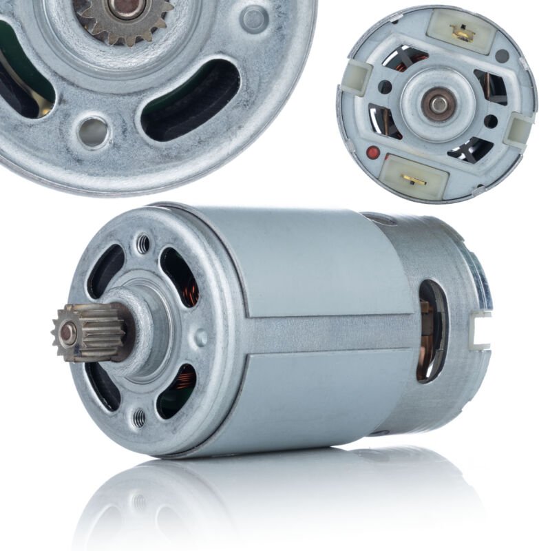 Rosfix RD21-A – Hochwertiger DC-Bürstenmotor 21V, 28000 U/min, Edelstahl + Kupfer, 14 Zähne, 75x37 mm Für Kettensägen, A...