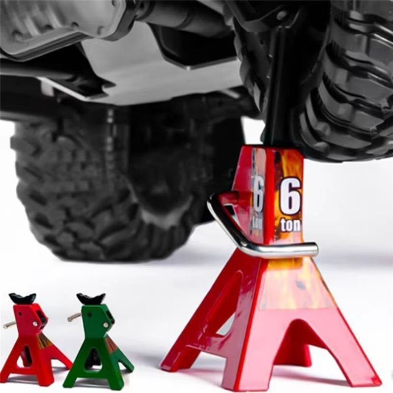 6 Tonnen Simulation Wagenheber, Paar Hebevorrichtung für Ferngesteuerten Reifenwechsel für Spielzeugautos und Lastwagen