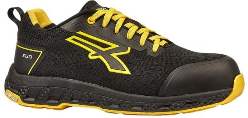 U-power - Fitz esd S1PS hi hro fo sr Sicherheitsschuhe - 44 eu - Schwarz / Gelb