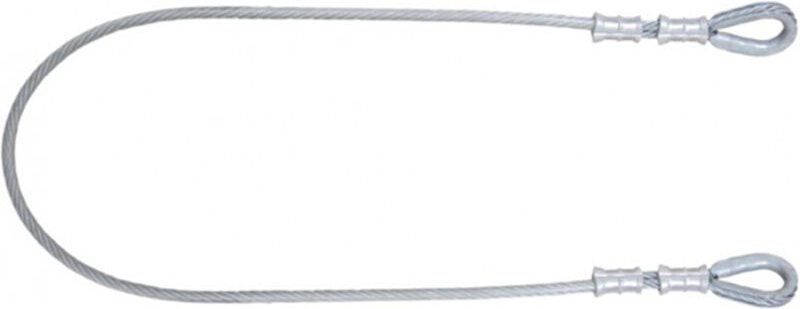 Verankerungsgeschirr aus Edelstahlseil – 1 m - FA6000610S