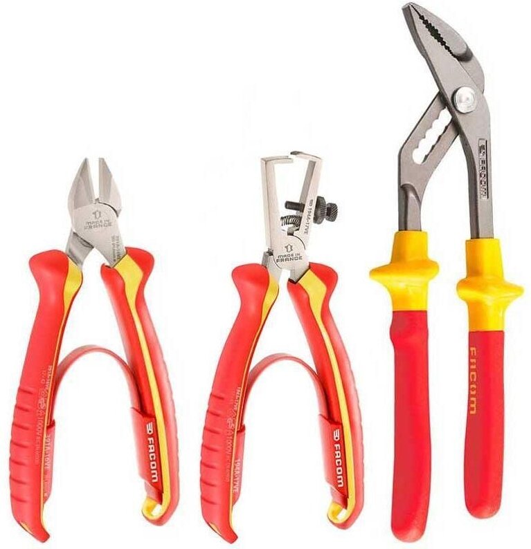 FACOM Modul - Zangen, 1000V isoliert, 3-tlg.