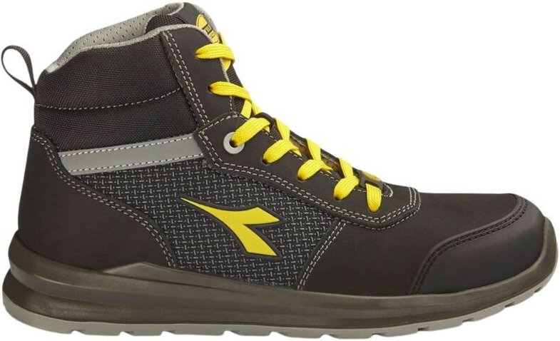 Diadora Speedy Mid S3S FO SR SC ESD MF Arbeitshochschuhe - 45 EU - Schwarze