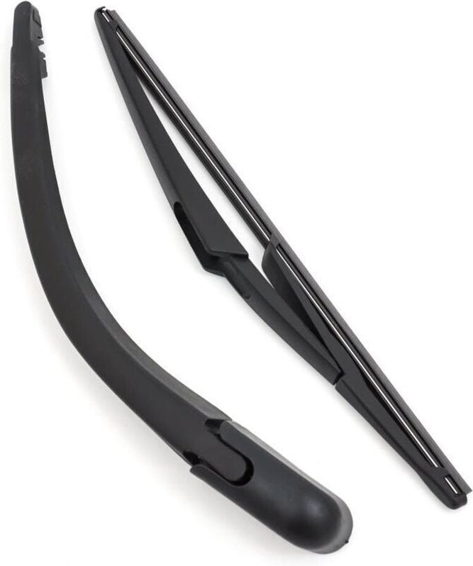 Ersatz-Heckscheibenwischerblatt, Heckscheibenwischerarm + Wischerblatt-Set für Peugeot 107, Citroën C1/Toyota Aygo