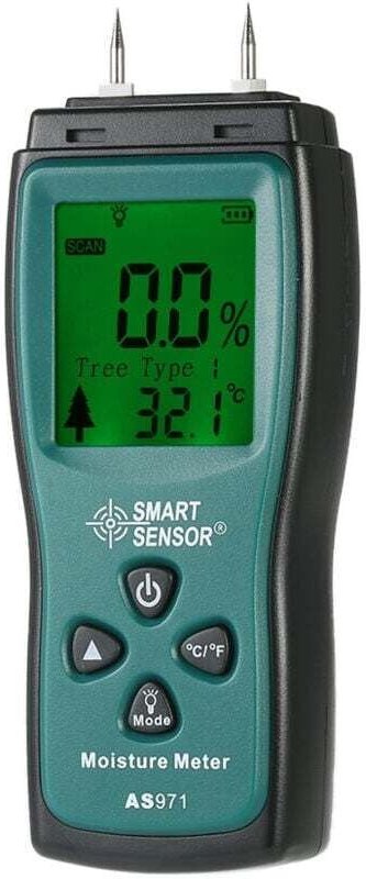 Testeur D'humidité Numérique Pour Bois, Détecteur De Teneur En Eau, Appareil De Mesure