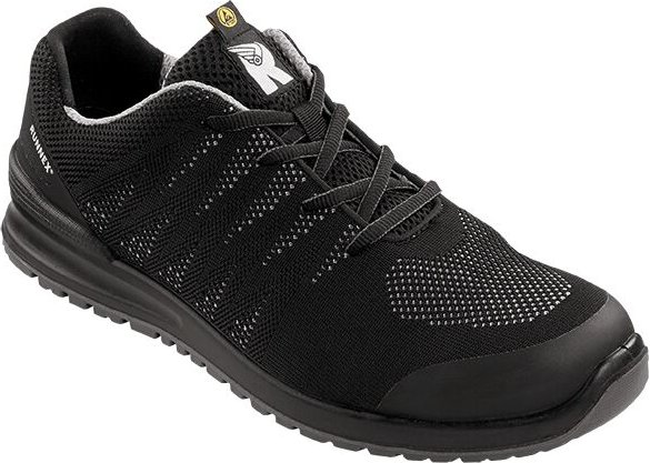 RUNNEX® S1P-ESD-Sicherheitshalbschuhe SportStar schwarz/grau 5108 Gr. 37