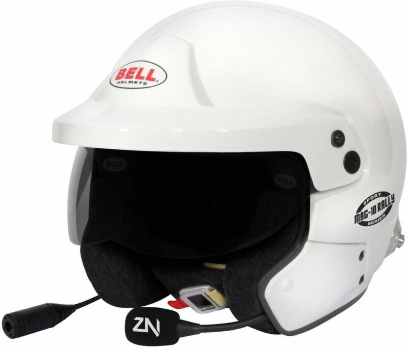 Helm Bell MAG-10 RALLY SPORT Weiß