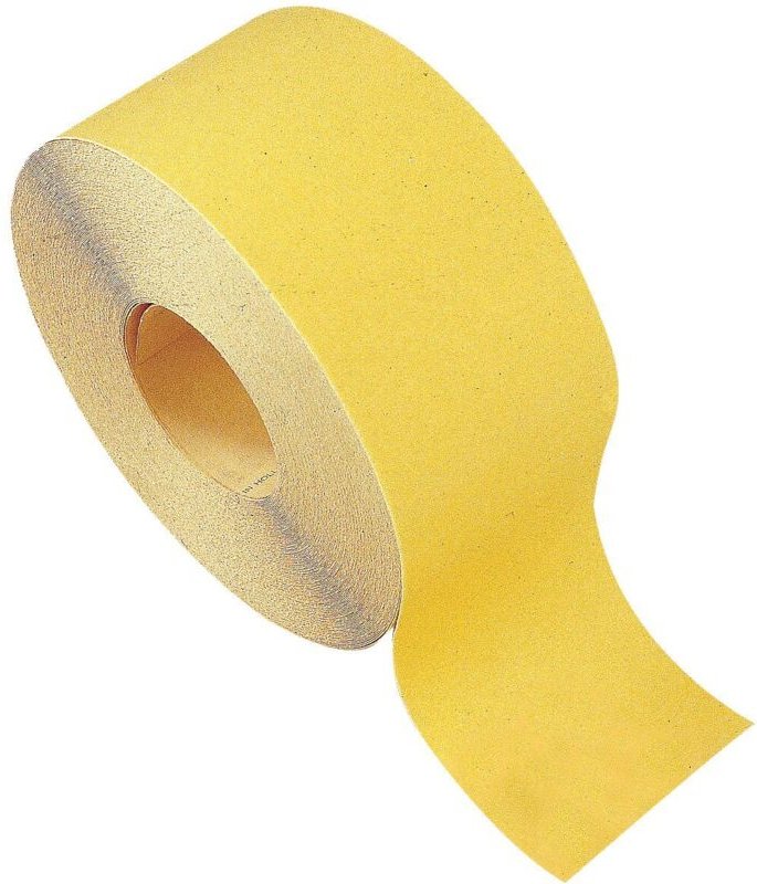 Calflex KFP/Gold120/25.80 - Schleifenpapier Gelbes Aluminiumoxid (120 mm x Gr. 80)