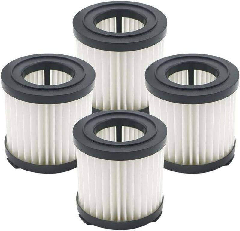 Packung mit 4 HEPA-Filtern, kompatibel mit dem kabellosen Handstaubsauger JIMMY JV51, JV53 und JV83