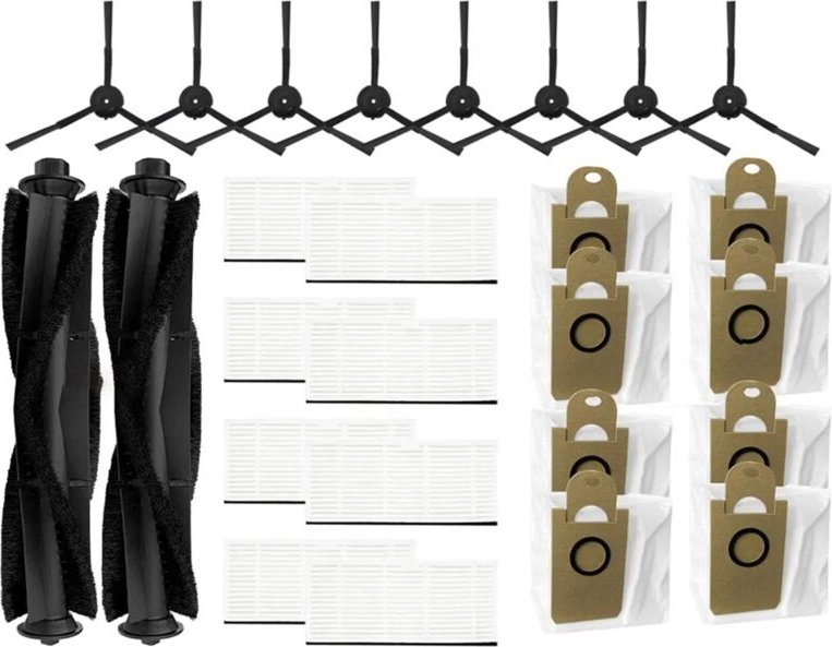 Für AutoVac Selbstentleerende Rolle Hauptseitenbürste Haufenfilter