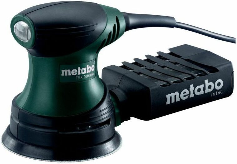 METABO Fäustlingsexzenterschleifer FSX 200 Intec (609225500) Kunststoffkoffer