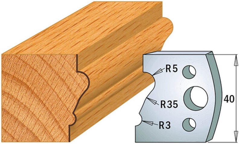 690.081 PAAR SP-MESSER 40x4mm